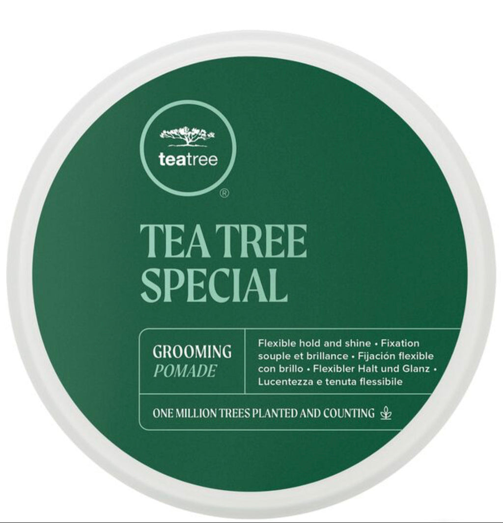 Tea Tree Grooming Pomade – Natural Shine & Firm Control